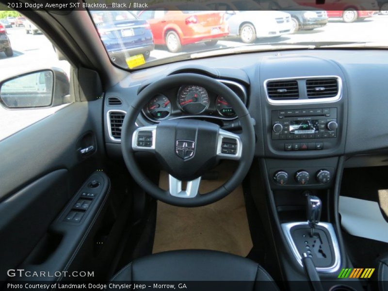 Black / Black 2013 Dodge Avenger SXT Blacktop
