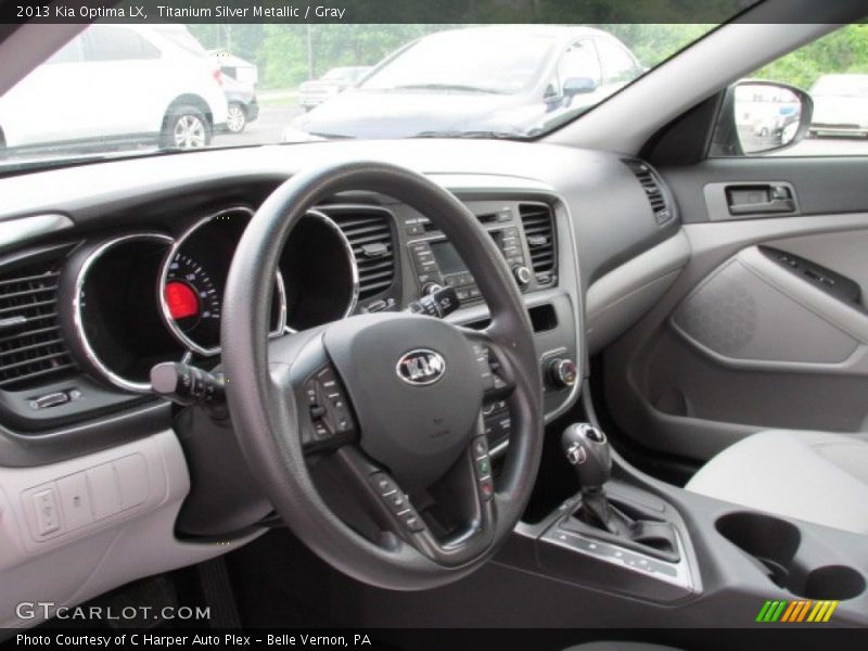 Titanium Silver Metallic / Gray 2013 Kia Optima LX