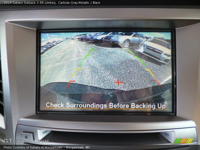 Carbide Gray Metallic / Black 2014 Subaru Outback 3.6R Limited