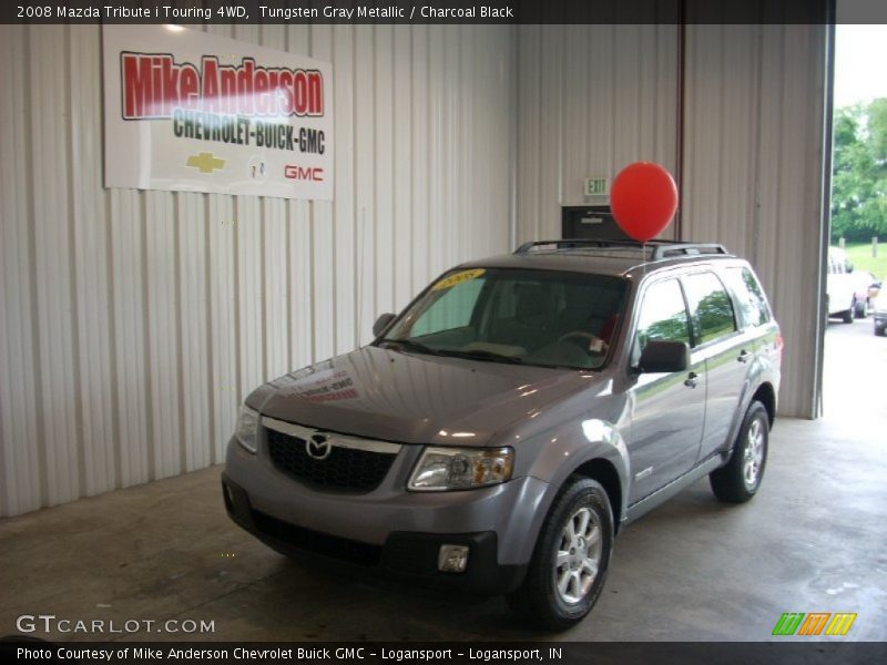 Tungsten Gray Metallic / Charcoal Black 2008 Mazda Tribute i Touring 4WD