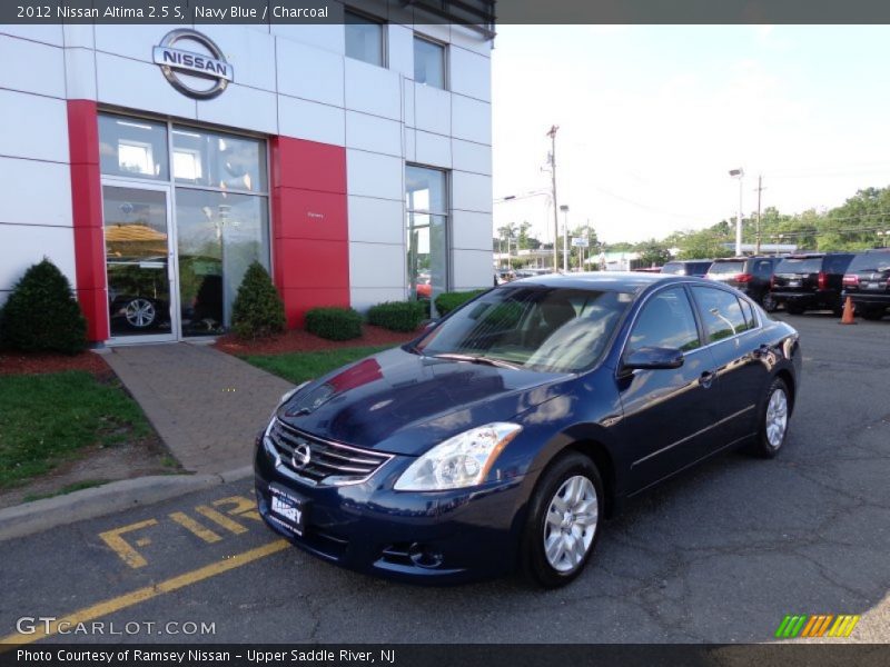 Navy Blue / Charcoal 2012 Nissan Altima 2.5 S