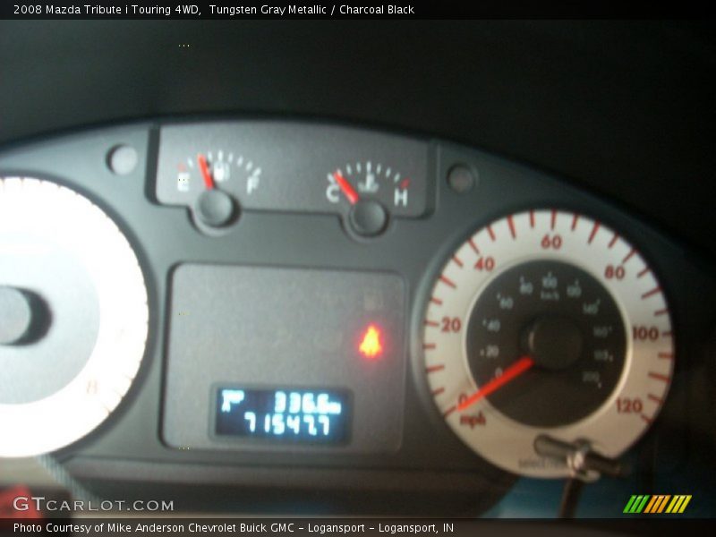 Tungsten Gray Metallic / Charcoal Black 2008 Mazda Tribute i Touring 4WD