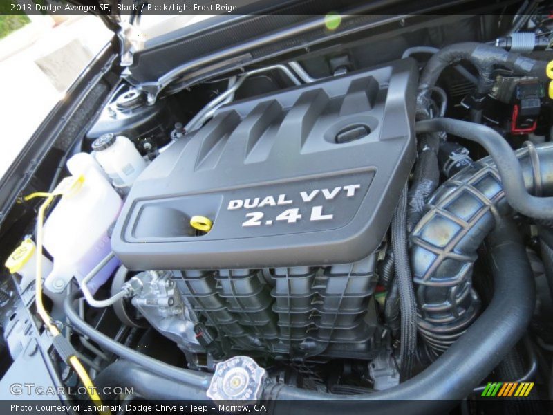 Black / Black/Light Frost Beige 2013 Dodge Avenger SE