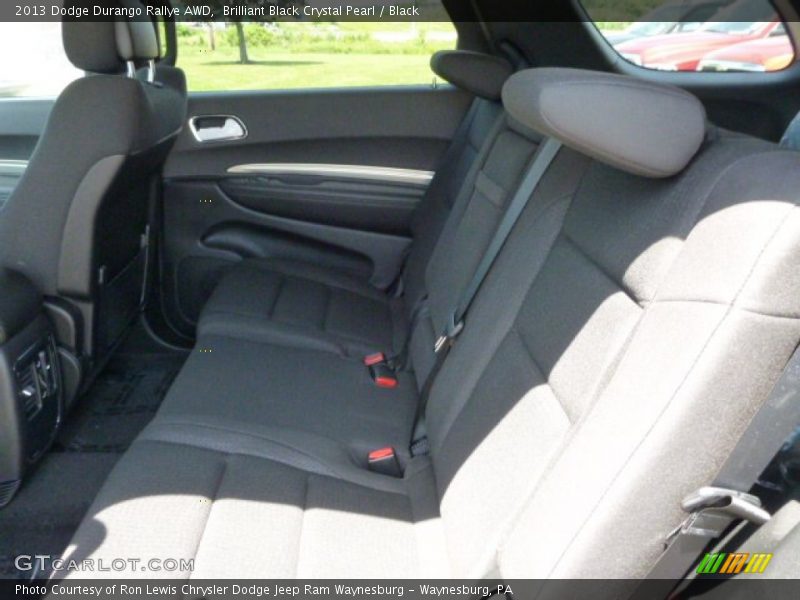 Brilliant Black Crystal Pearl / Black 2013 Dodge Durango Rallye AWD