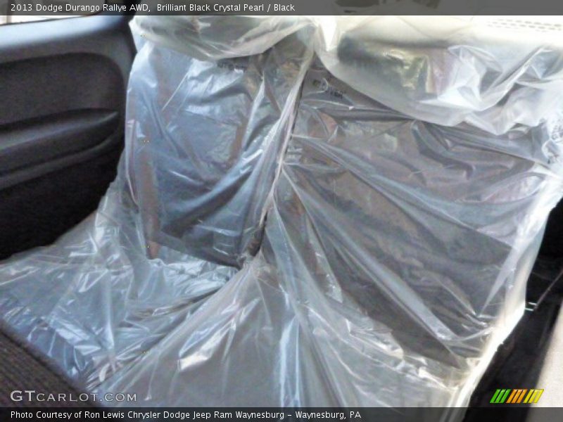 Brilliant Black Crystal Pearl / Black 2013 Dodge Durango Rallye AWD