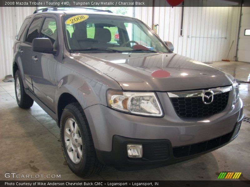 Tungsten Gray Metallic / Charcoal Black 2008 Mazda Tribute i Touring 4WD