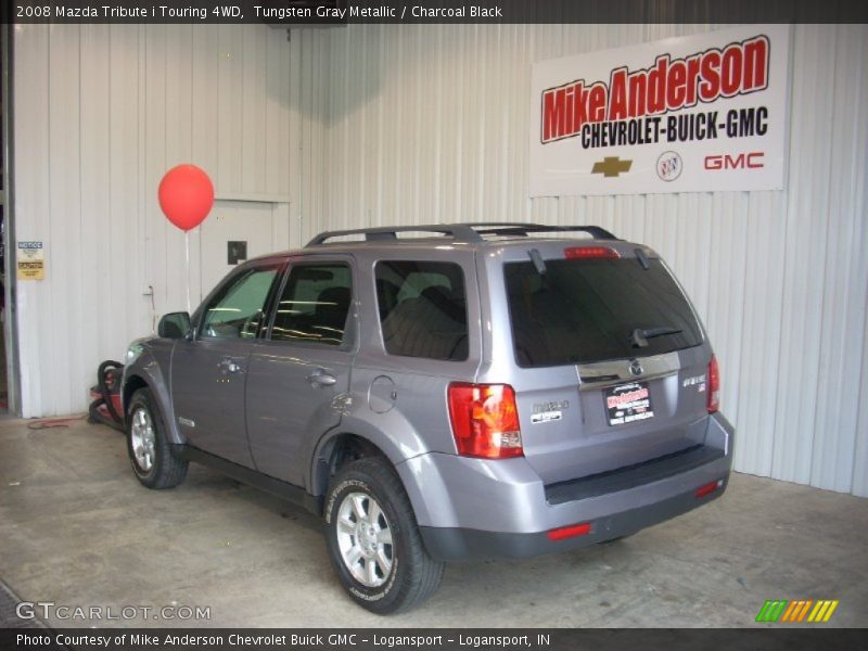 Tungsten Gray Metallic / Charcoal Black 2008 Mazda Tribute i Touring 4WD