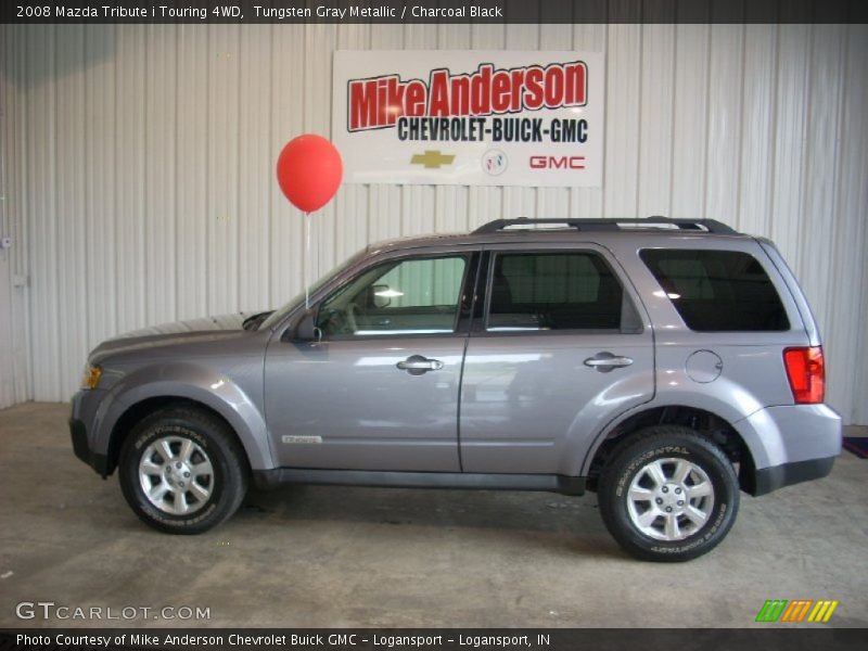 Tungsten Gray Metallic / Charcoal Black 2008 Mazda Tribute i Touring 4WD