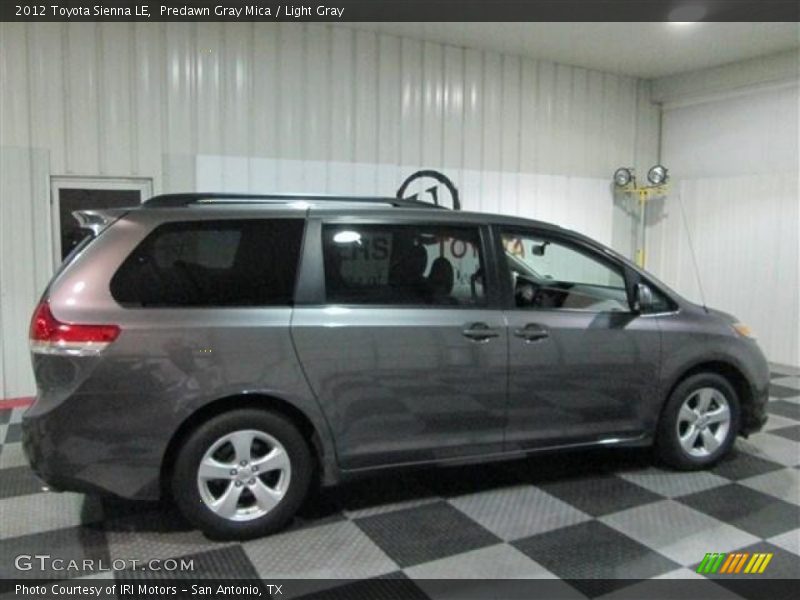 Predawn Gray Mica / Light Gray 2012 Toyota Sienna LE