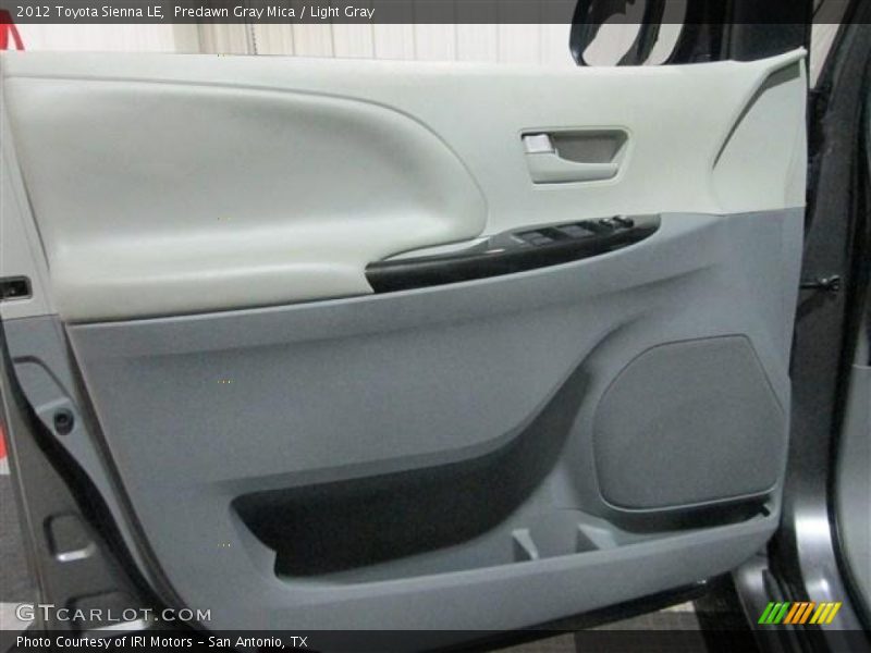 Predawn Gray Mica / Light Gray 2012 Toyota Sienna LE