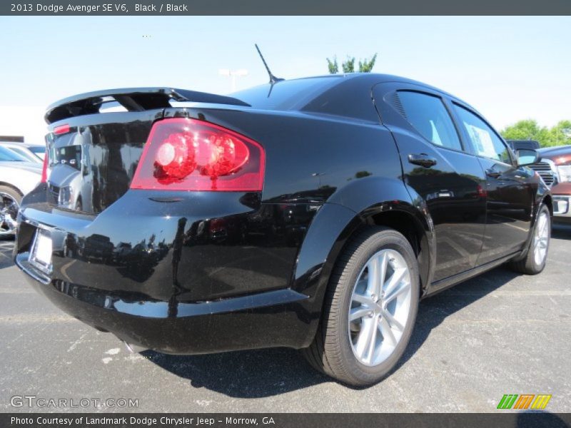 Black / Black 2013 Dodge Avenger SE V6