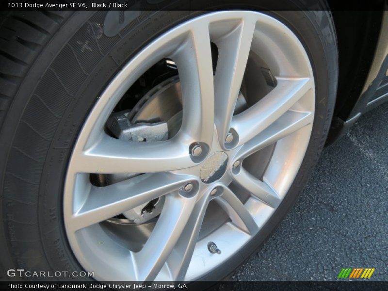 Black / Black 2013 Dodge Avenger SE V6