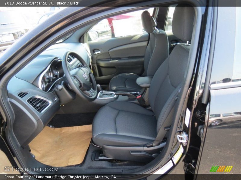 Black / Black 2013 Dodge Avenger SE V6