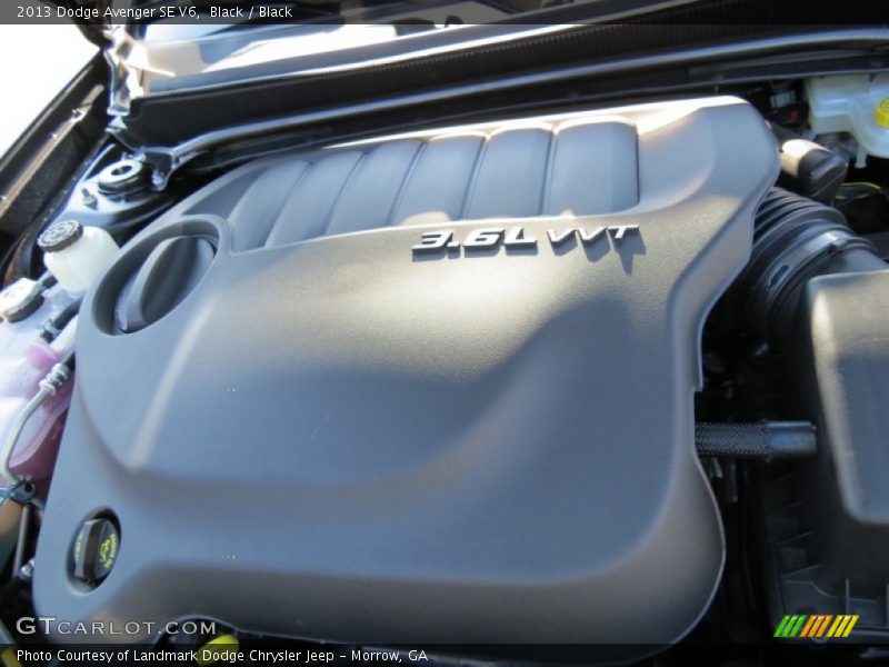 Black / Black 2013 Dodge Avenger SE V6