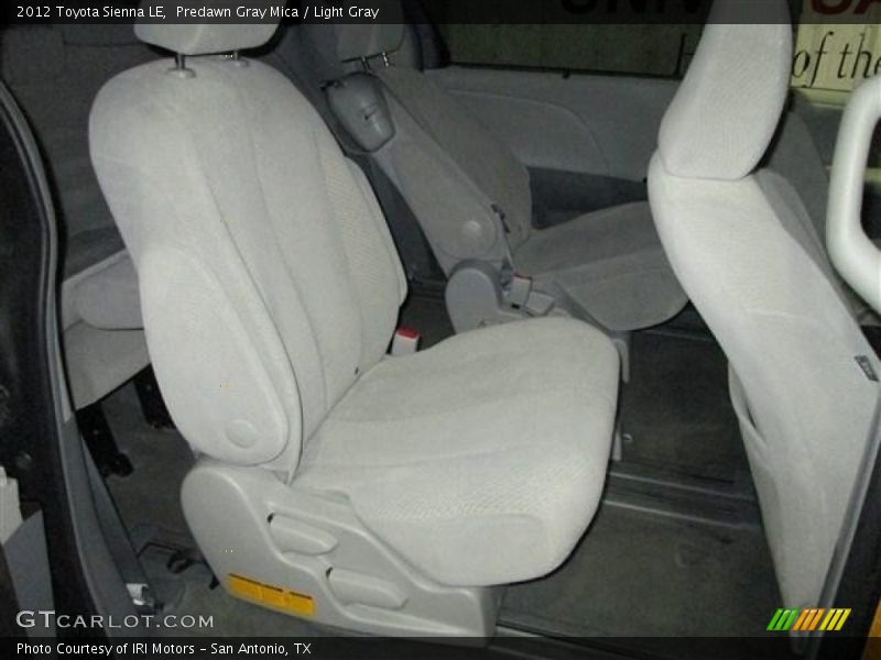 Predawn Gray Mica / Light Gray 2012 Toyota Sienna LE