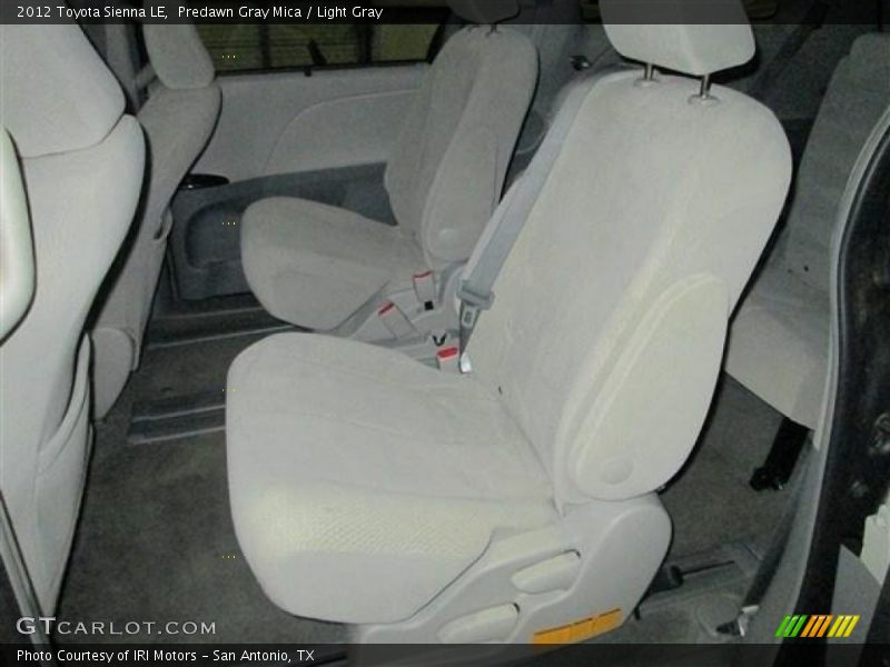 Predawn Gray Mica / Light Gray 2012 Toyota Sienna LE