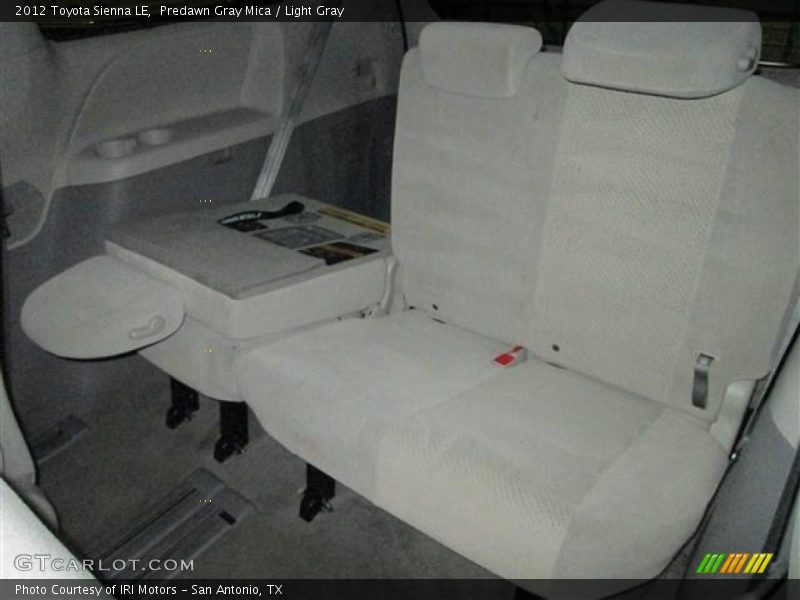 Predawn Gray Mica / Light Gray 2012 Toyota Sienna LE