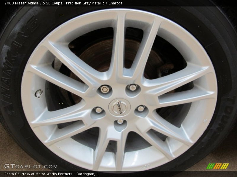 Precision Gray Metallic / Charcoal 2008 Nissan Altima 3.5 SE Coupe