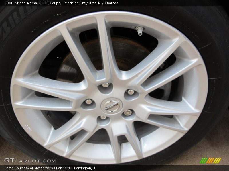 Precision Gray Metallic / Charcoal 2008 Nissan Altima 3.5 SE Coupe