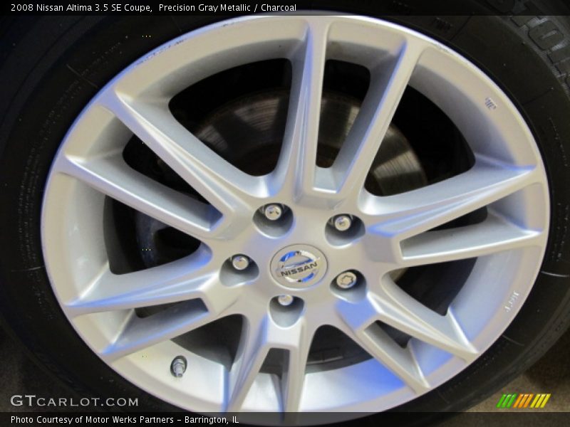 Precision Gray Metallic / Charcoal 2008 Nissan Altima 3.5 SE Coupe