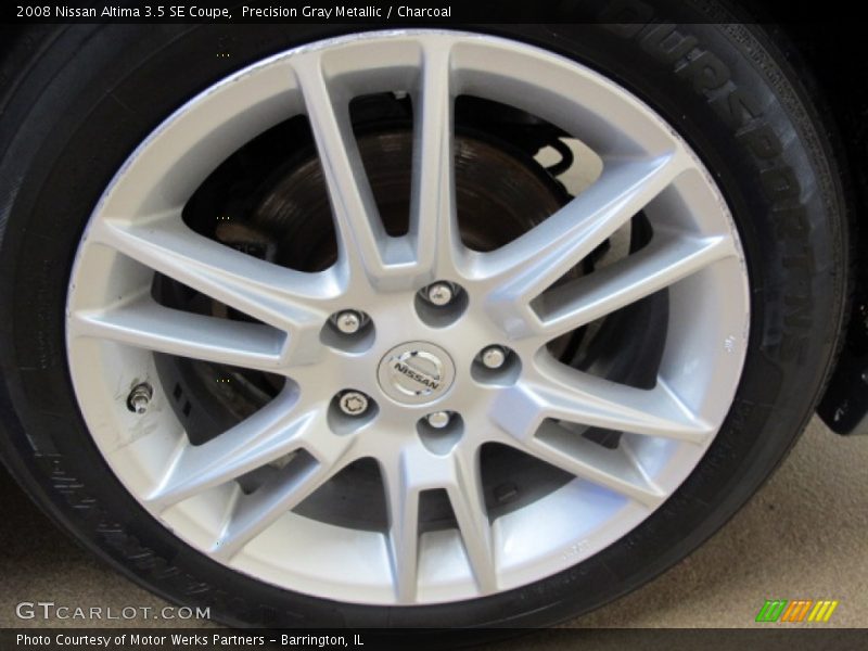 Precision Gray Metallic / Charcoal 2008 Nissan Altima 3.5 SE Coupe