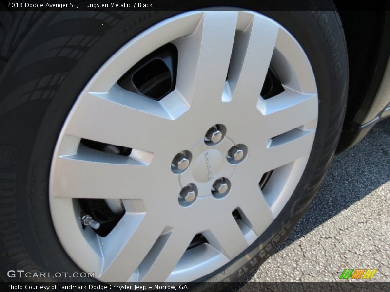 Tungsten Metallic / Black 2013 Dodge Avenger SE