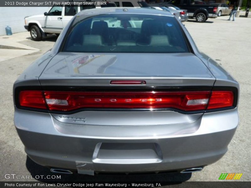 Billet Silver / Black 2013 Dodge Charger SXT Plus AWD