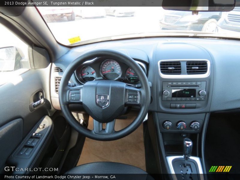 Tungsten Metallic / Black 2013 Dodge Avenger SE