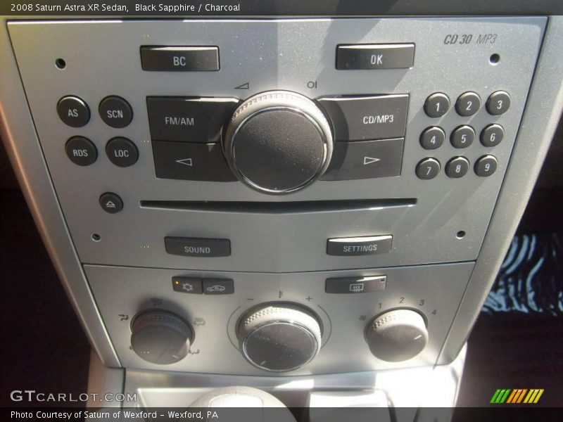 Black Sapphire / Charcoal 2008 Saturn Astra XR Sedan