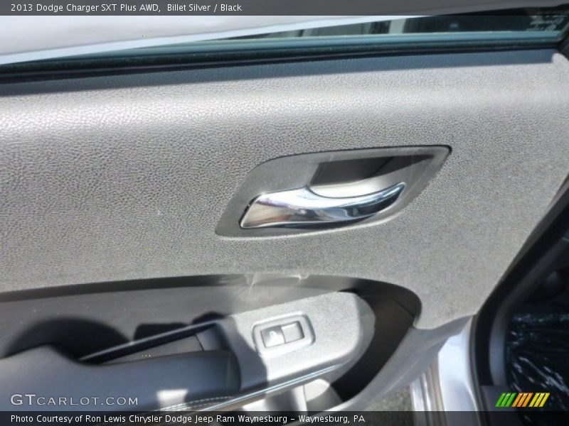 Billet Silver / Black 2013 Dodge Charger SXT Plus AWD