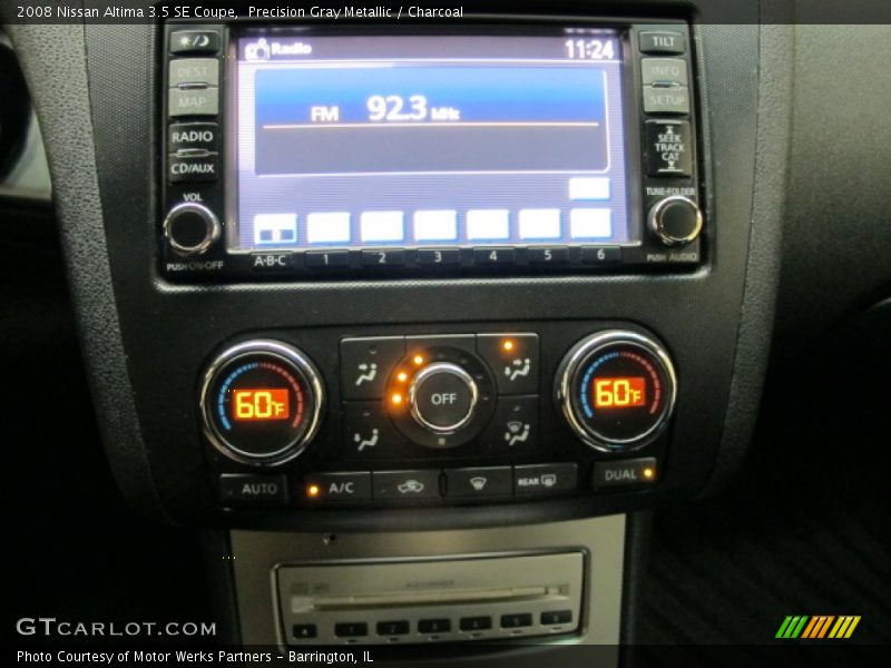 Precision Gray Metallic / Charcoal 2008 Nissan Altima 3.5 SE Coupe