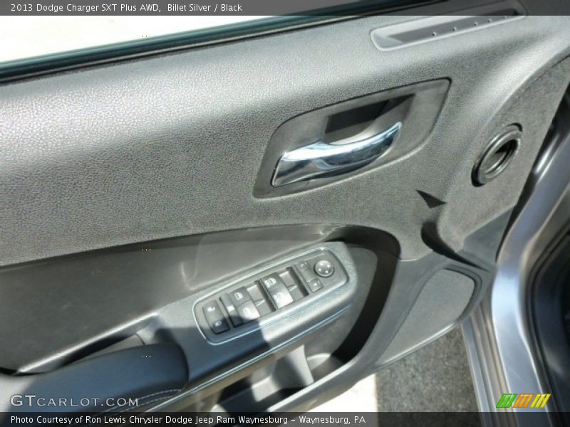 Billet Silver / Black 2013 Dodge Charger SXT Plus AWD