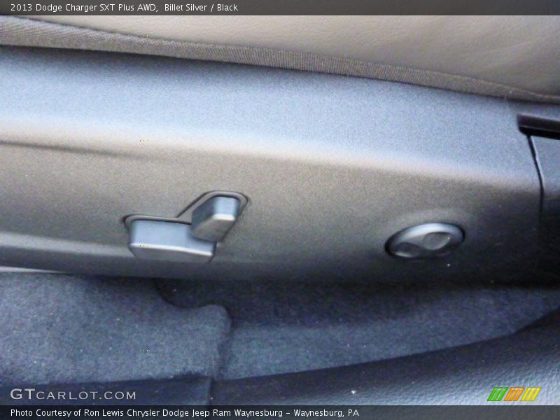 Billet Silver / Black 2013 Dodge Charger SXT Plus AWD