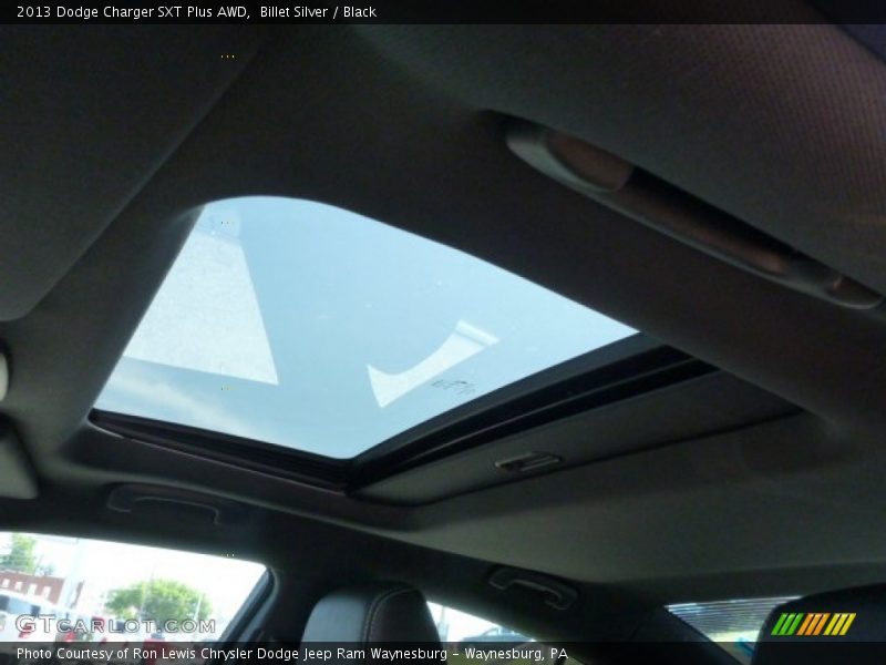 Billet Silver / Black 2013 Dodge Charger SXT Plus AWD