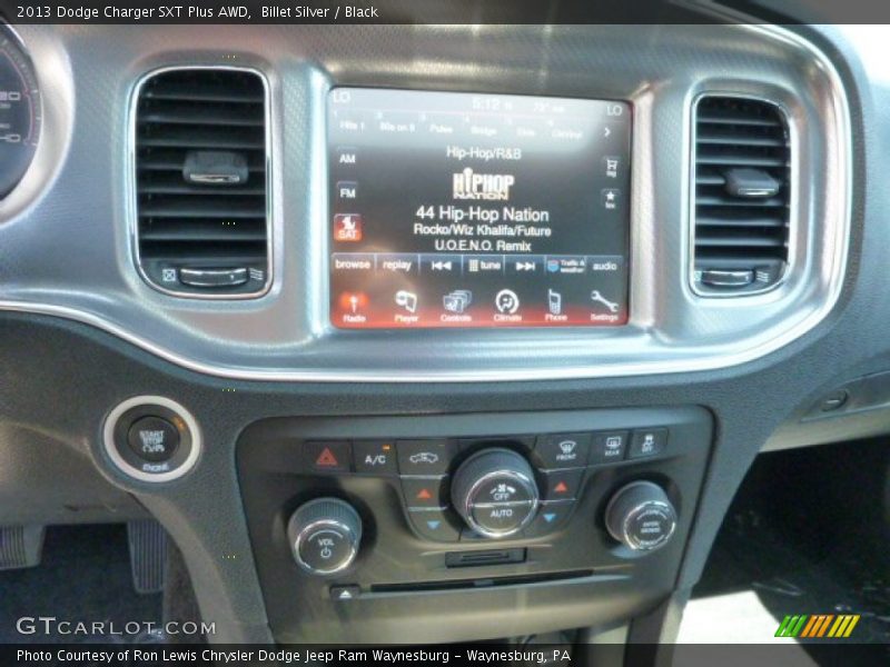 Billet Silver / Black 2013 Dodge Charger SXT Plus AWD