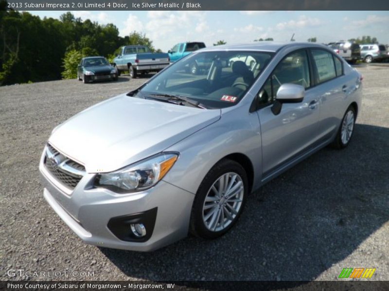 Ice Silver Metallic / Black 2013 Subaru Impreza 2.0i Limited 4 Door