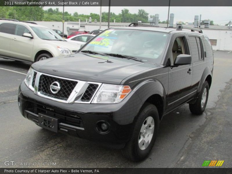Super Black / Cafe Latte 2011 Nissan Pathfinder S 4x4