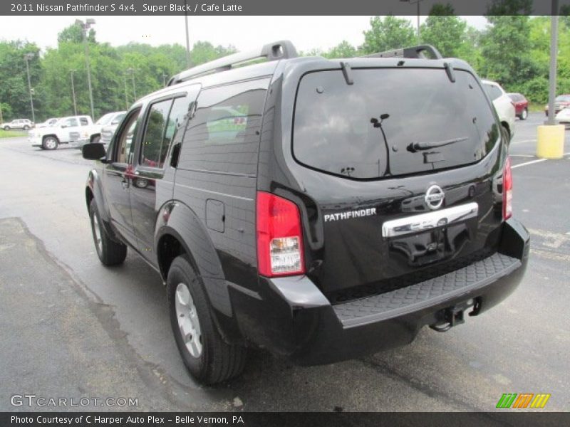 Super Black / Cafe Latte 2011 Nissan Pathfinder S 4x4