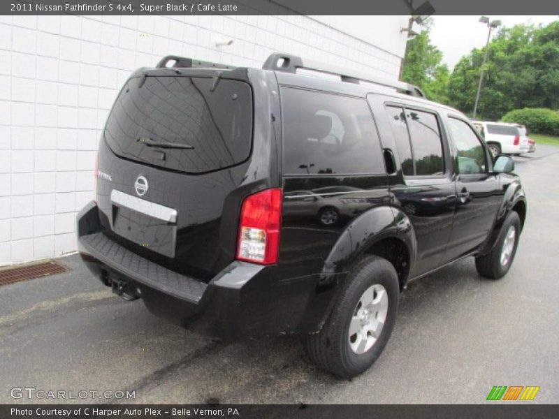 Super Black / Cafe Latte 2011 Nissan Pathfinder S 4x4