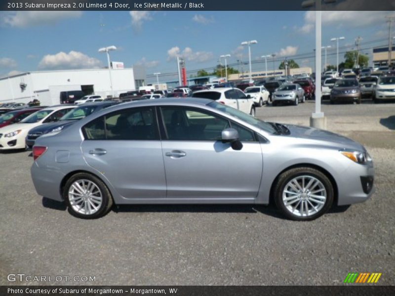 Ice Silver Metallic / Black 2013 Subaru Impreza 2.0i Limited 4 Door