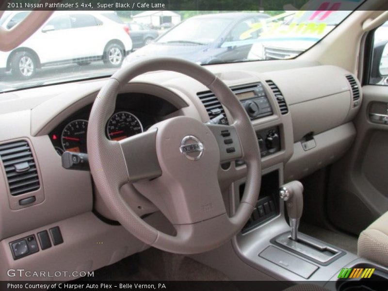 Super Black / Cafe Latte 2011 Nissan Pathfinder S 4x4