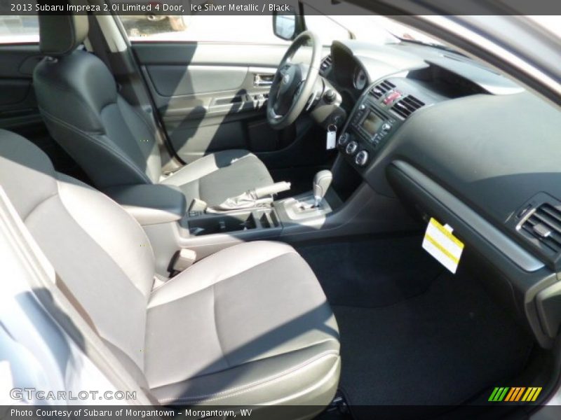 Ice Silver Metallic / Black 2013 Subaru Impreza 2.0i Limited 4 Door