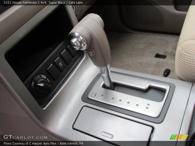Super Black / Cafe Latte 2011 Nissan Pathfinder S 4x4