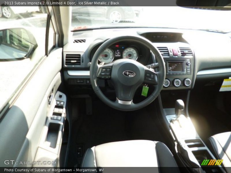 Ice Silver Metallic / Black 2013 Subaru Impreza 2.0i Limited 4 Door