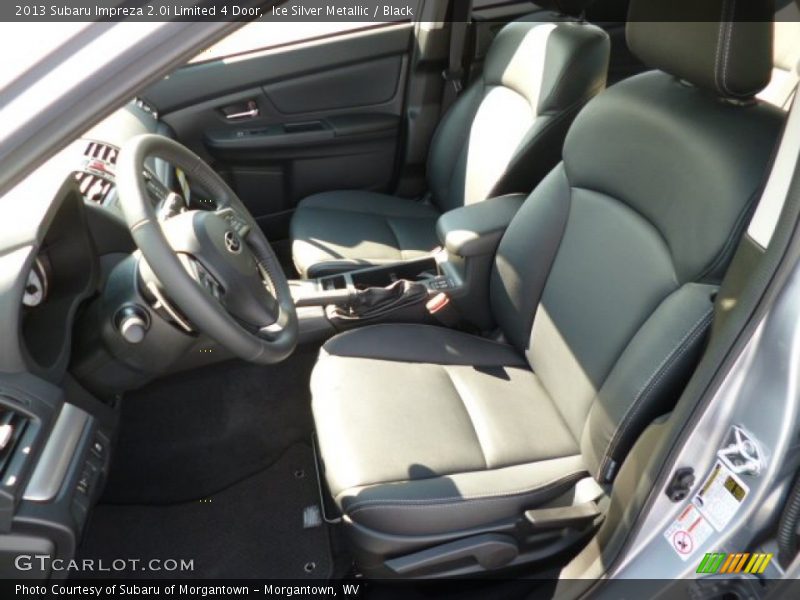 Ice Silver Metallic / Black 2013 Subaru Impreza 2.0i Limited 4 Door