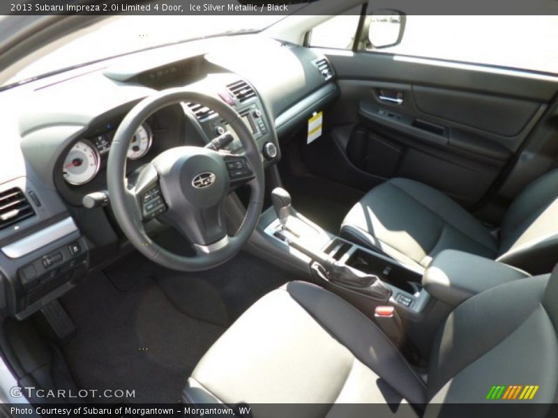 Ice Silver Metallic / Black 2013 Subaru Impreza 2.0i Limited 4 Door