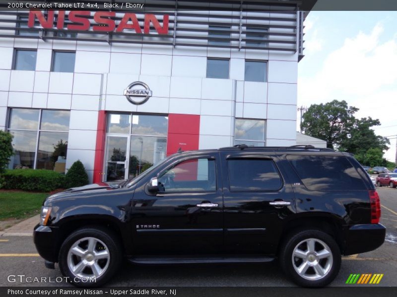 Black / Ebony 2008 Chevrolet Tahoe LTZ 4x4