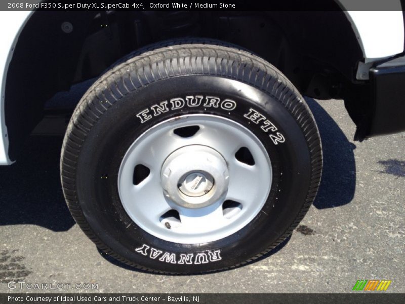Oxford White / Medium Stone 2008 Ford F350 Super Duty XL SuperCab 4x4