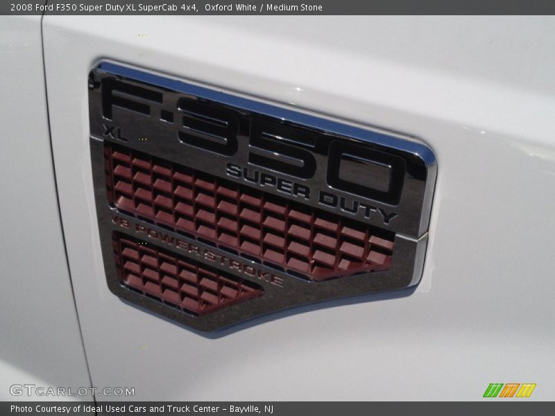 Oxford White / Medium Stone 2008 Ford F350 Super Duty XL SuperCab 4x4
