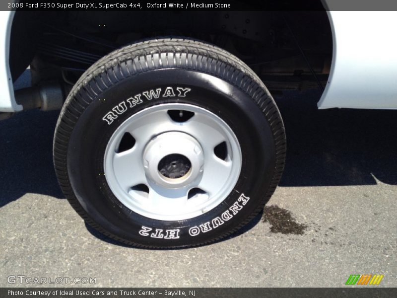 Oxford White / Medium Stone 2008 Ford F350 Super Duty XL SuperCab 4x4